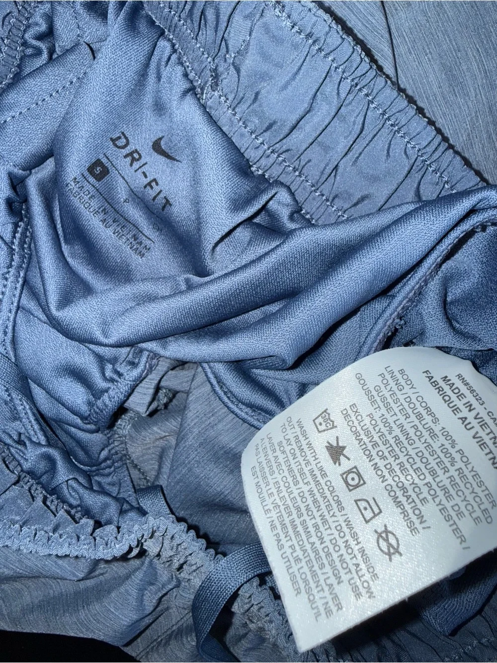 Nike (Small) Blue Dri-Fit Sporty Shorts